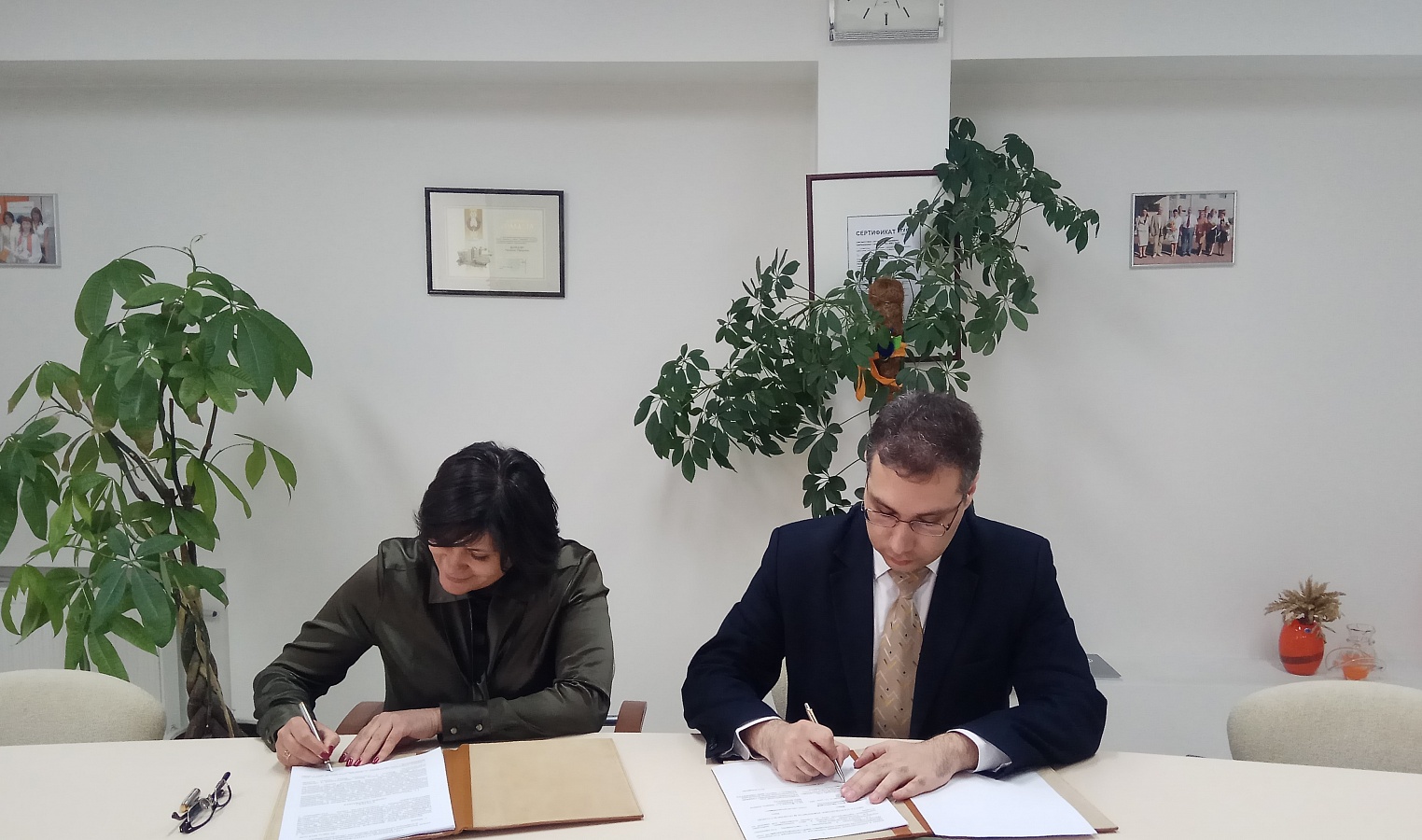 Подписание соглашения о сотрудничестве между ОАО «Белагропромбанк» и Белорусским фондом финансовой поддержки предпринимателей
