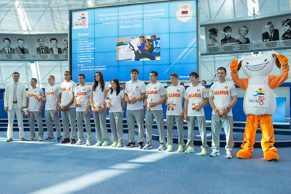 Нашу сборную в Тбилиси будут представлять 61 спортсмен и 17 тренеров. На фото — белорусская олимпийская команда по дзюдо 