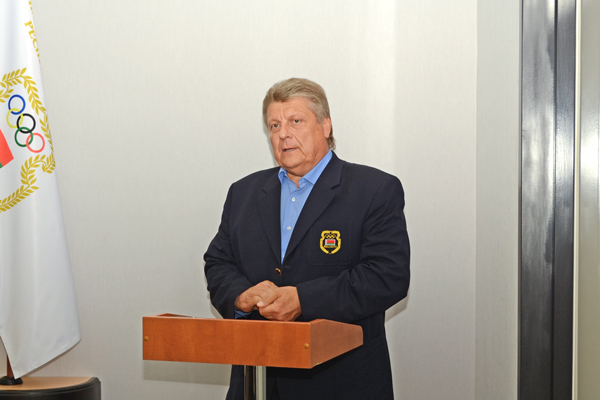 Олимпийский чемпион, знаменитый советский и белорусский тяжелоатлет Леонид Тараненко выразил слова поддержки в адрес начинающих спортсменов