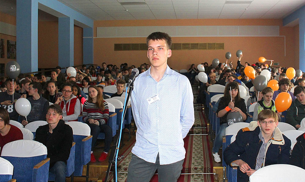 Юный техник и изобретатель Никита Пилинко (г. Минск) задал вопрос о возможных инструментах финансирования малого и среднего бизнеса