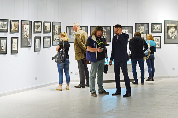 Военные фотографии из коллекции Льва и Александра Бородулиных экспонируются в Белорусском государственном музее Великой Отечественной войны.