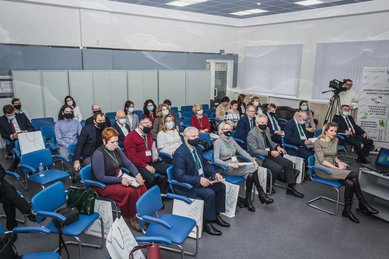 В открывшемся Центре притяжения Белагропромбанка в Борисове состоялась пресс-конференция с участием представителей власти и бизнес-сообщества